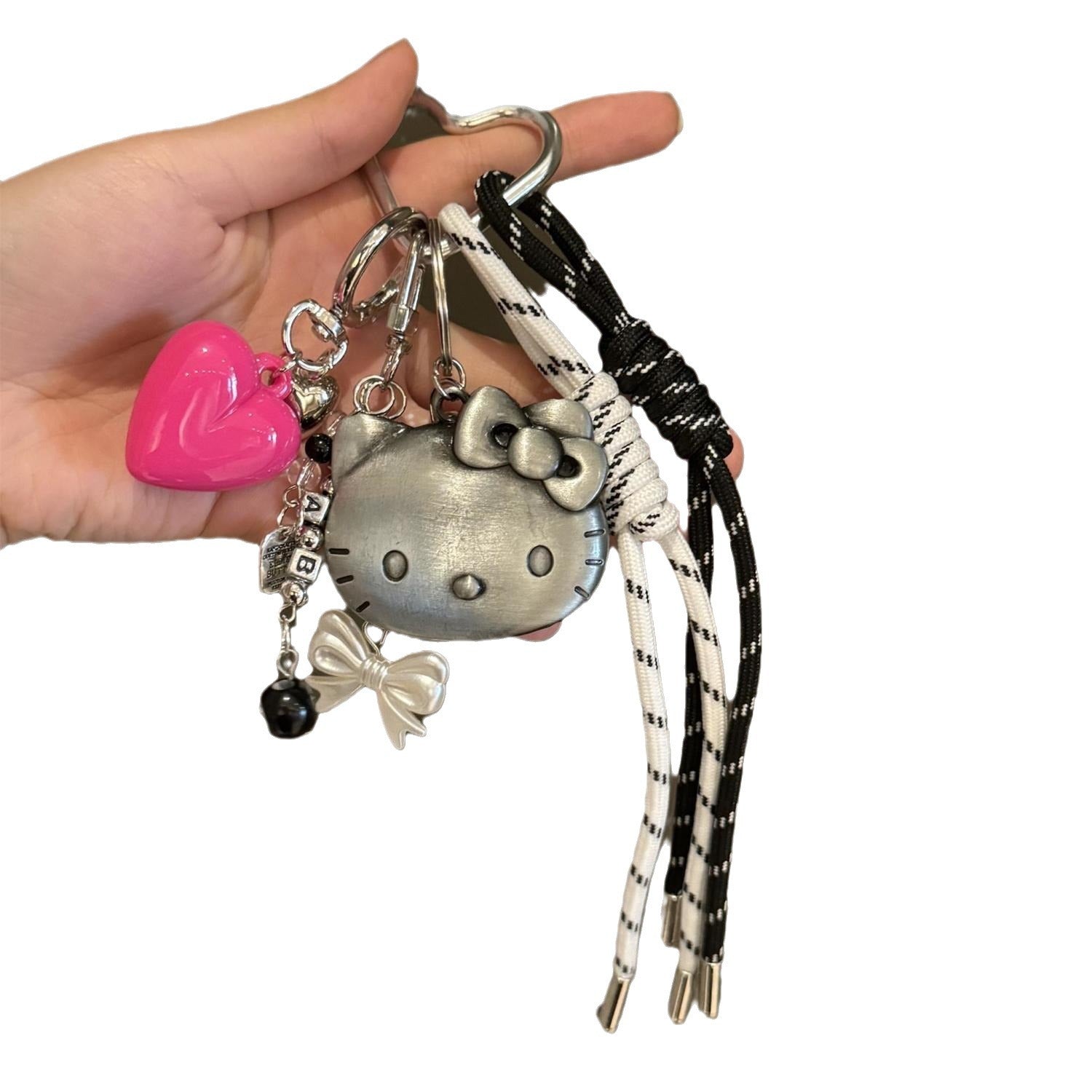Bag Chain Accessory with Cartoon Style Bag Charms